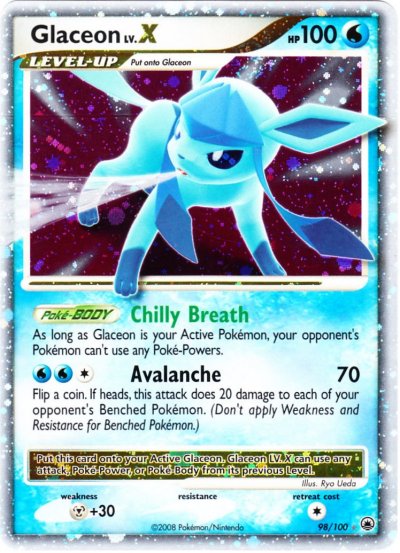 Carta de pokemon level x