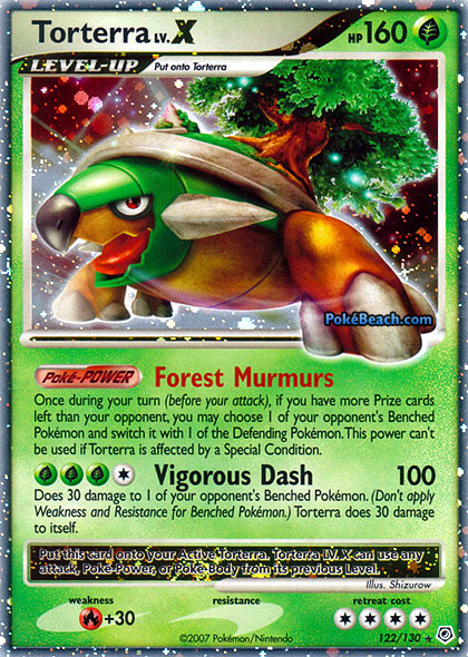 Carta pokemon torterra