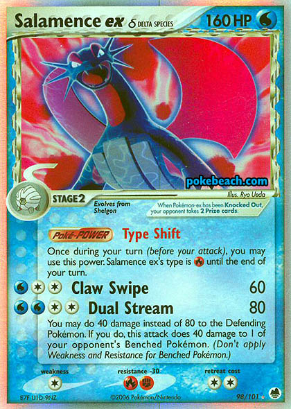 Carta pokemon salamence
