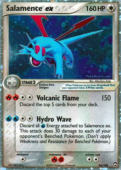 Carta pokemon salamence
