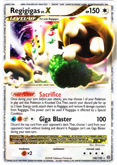 Carta pokemon x