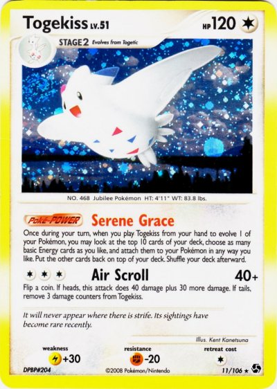Carta pokemon grande