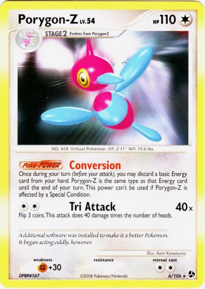 Carta pokemon porygon