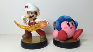 Amiibo Mario Fuoco e Kirby