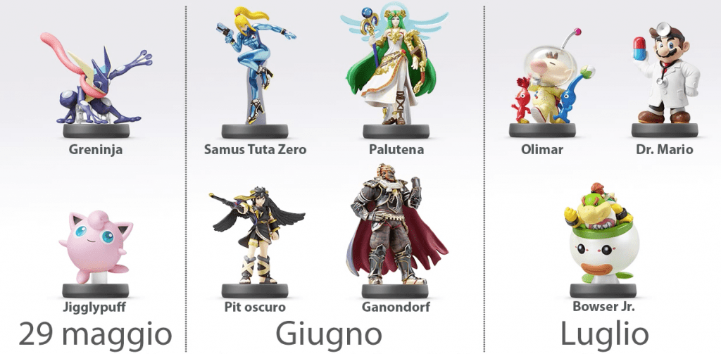 amiibo Pokémon nuovi 2015