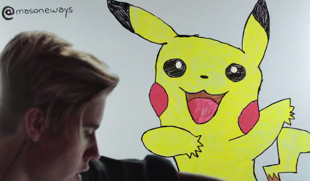 Pikachu Justin Biebier