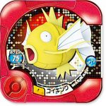 Tretta raffigurante Magikarp dorato