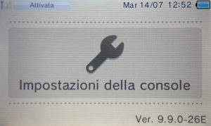 Aggiornamento 3DS Ver. 9.9.0-26