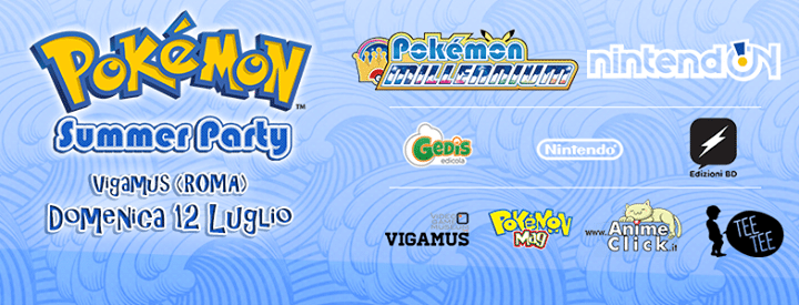 Pokémon Summer Party Banner