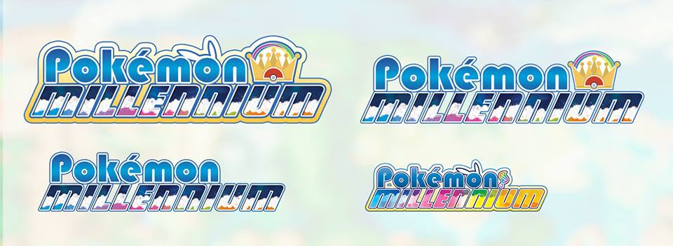 Bozze dei primi nuovi loghi di Pokémon Millennium 2