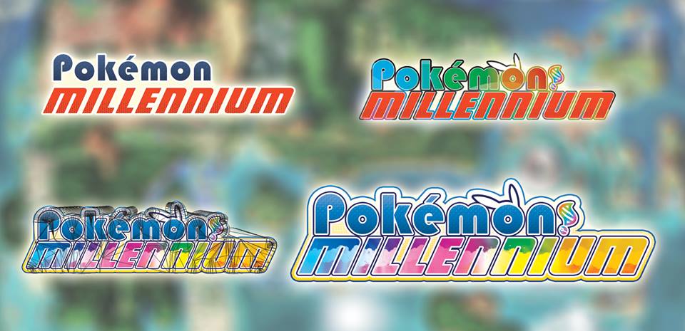 Bozze dei primi nuovi loghi di Pokémon Millennium