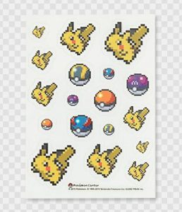 Adesivi Pikachu Poké Ball