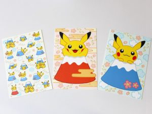 Pokémon Store - cartoline mascotte