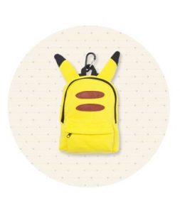 Zaini Pikachu in miniatura