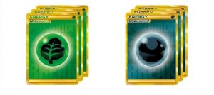 Carte Energia base Erba ed Oscurità dorate