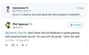 tweet spencer xbox