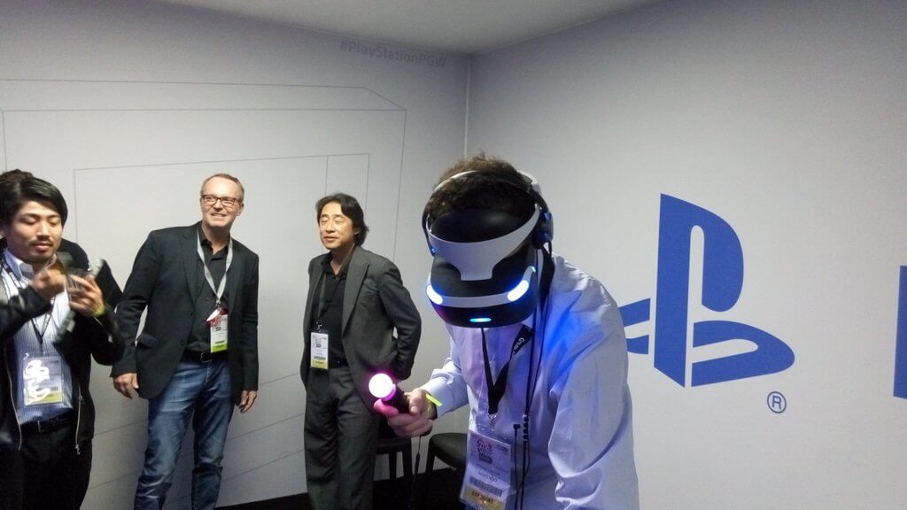 Satoru Shibata in fila per Playstation VR