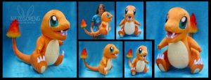 peluche charmander  di Nazegoreng