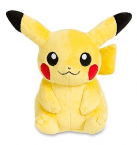 pikachu peluche pokémon center