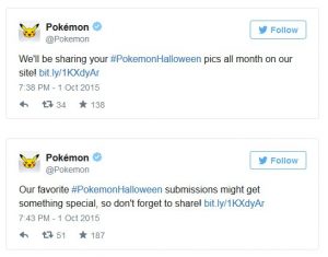 twitter pokémon halloween