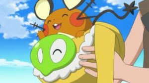 XY&Z002 #2 Dedenne e Puni-chan