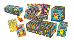 Box di Pikachu travestito da MegaCharizard X