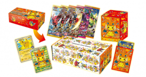 Box di Pikachu travestito da MegaCharizard Y