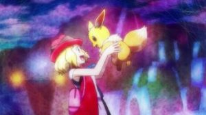 Pokémon XY&Z008 ~ Serena sprona Eevee a dare il meglio di sé