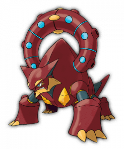 Volcanion illustrazione ufficiale