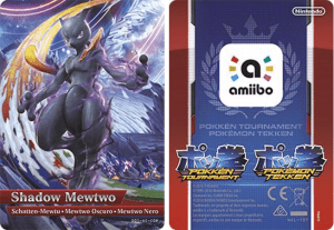 Carta amiibo di Mewtwo Nero