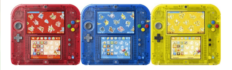 bundle Nintendo 2DS Pokémon Virtual Console