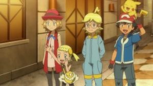 Episodio XYZ013 - Ash ed i suoi amici salutano Sandro
