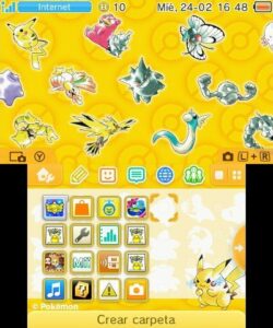 Tema Pokémon Giallo