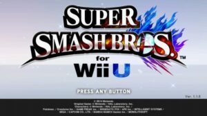 Super Smash Bros Wii U