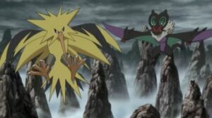 Episodio XYZ017 - Zapdos dopo il salvataggio