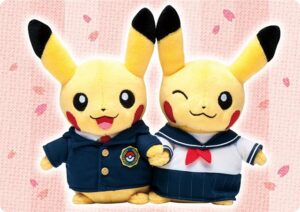 coppia pikachu peluche