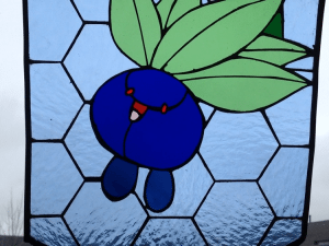 Progetto vetrata raffigurante Oddish