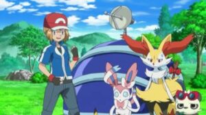 Episodio XYZ022 - Serena indossa gli abiti di Ash