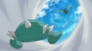 Episodio XYZ023 - Noivern usa Ondaboato