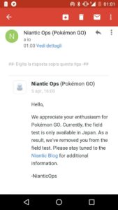 Niantic-esclusione-beta