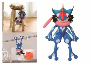 Prodotti Pokémon Center - Peluche magnete Greninja Ash