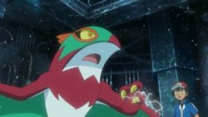 Episodio XYZ027 - Hawlucha ed Ash