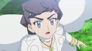 Pokémon XYZ025 - Diantha osserva attonita il potere dell'avversario