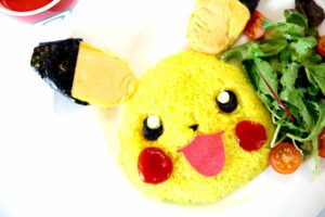 pikachu omelette