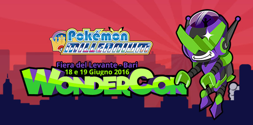 I Pokémon saranno tra i protagonisti al Wondercon 2016 di Bari il 18 e 19 giugno!