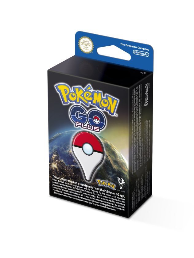 Confezione del Pokémon GO Plus