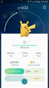 Ditto Pikachu GO