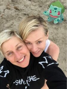 Ellen DeGeneres ed il suo Bulbasaur!