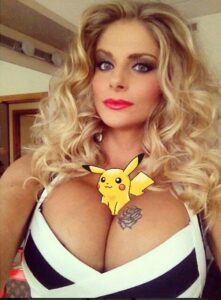 Francesca Cipriani ed il suo fedele Pikachu