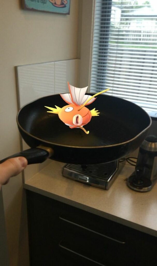 Magikarp Pokémon GO cucina